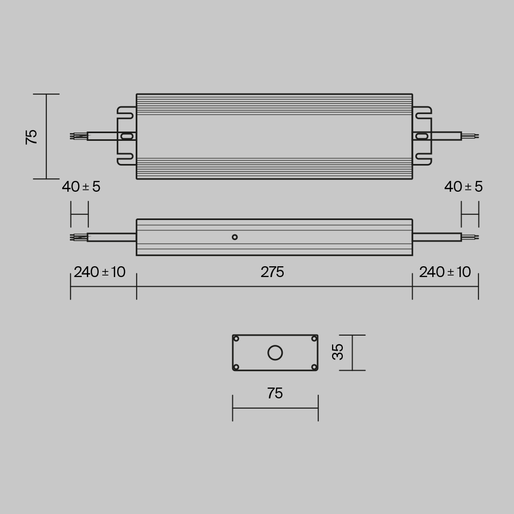 Блок питания Technical PSL008-250W-48V-IP67