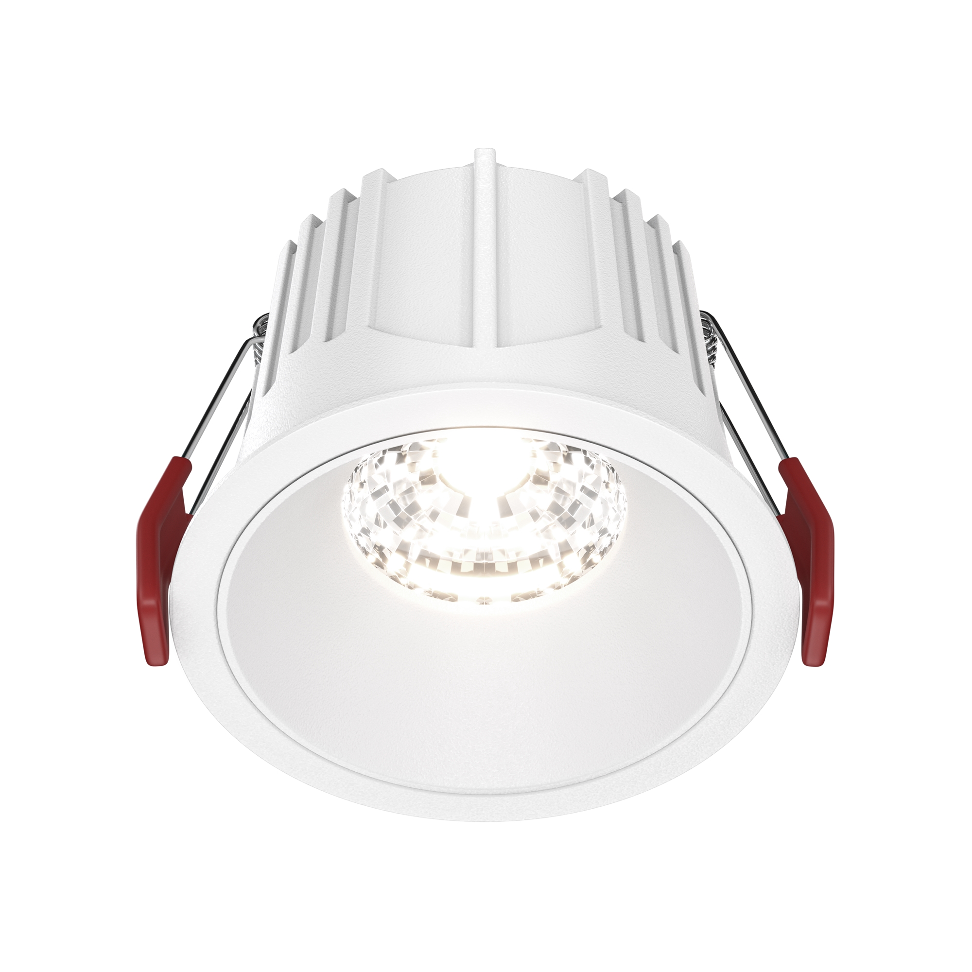 Promotii - Corp de iluminat încastrat Alfa LED, Aluminiu și plastic Alb, 15W, MAYTONI DL043-01-15W4K-D-RD-W