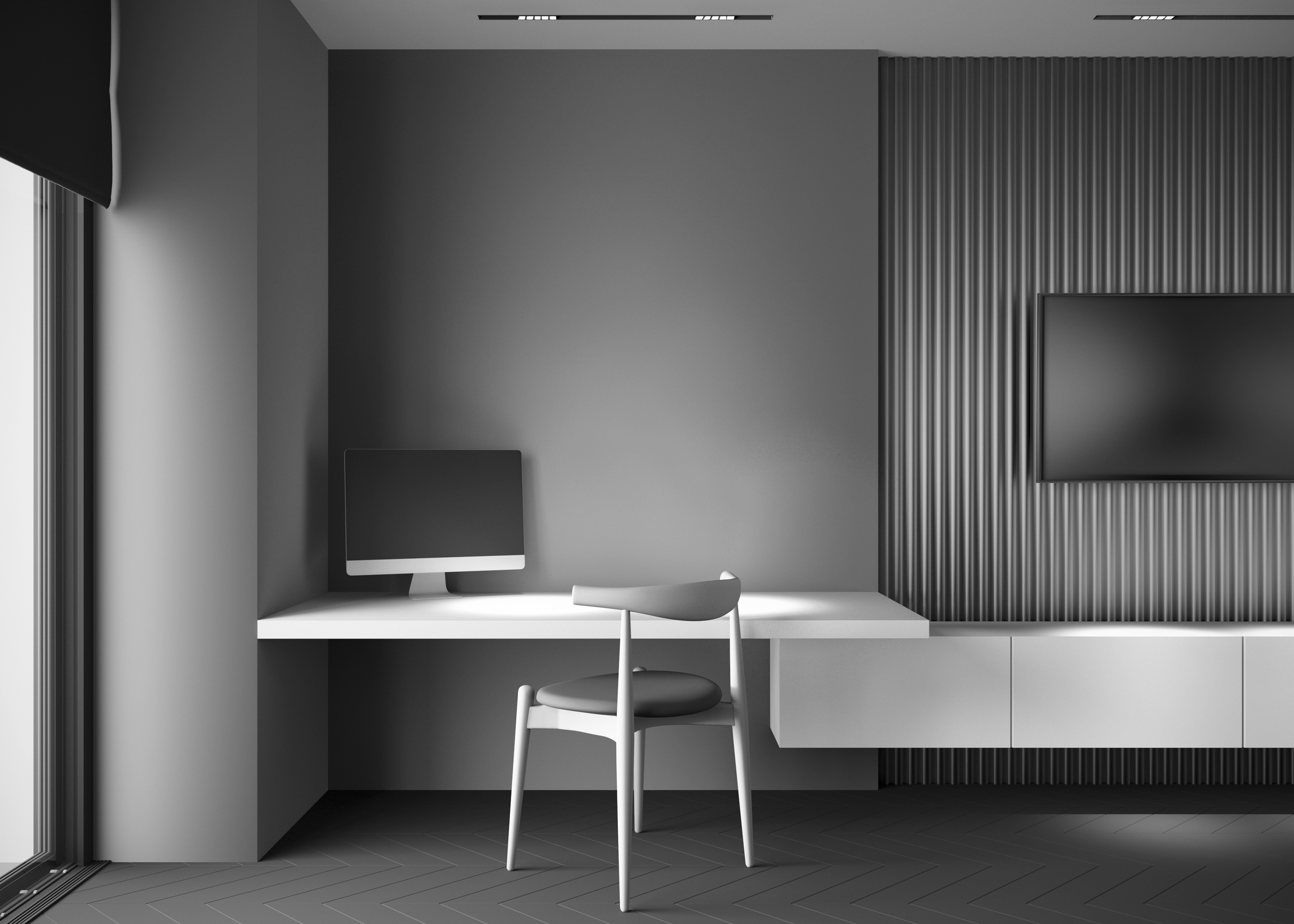 Трековый светильник Technical TR076-2-10W4K-B