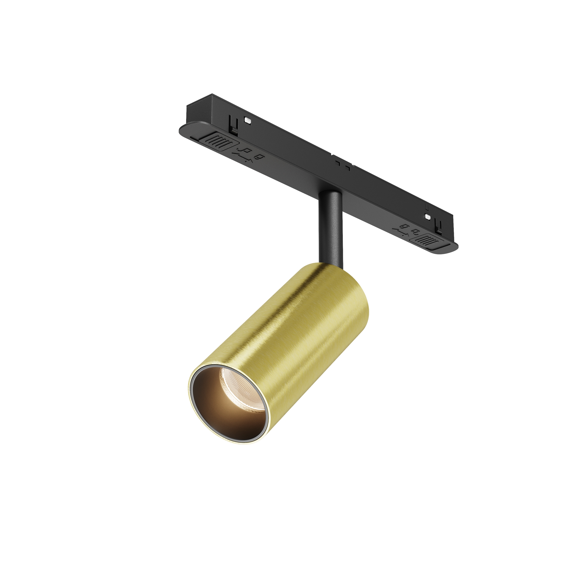 Spoturi pe sina - Corp de iluminat pe șină Focus LED, Aluminiu Negru, 5W, MAYTONI TR032-2-5W3K-M-BBS