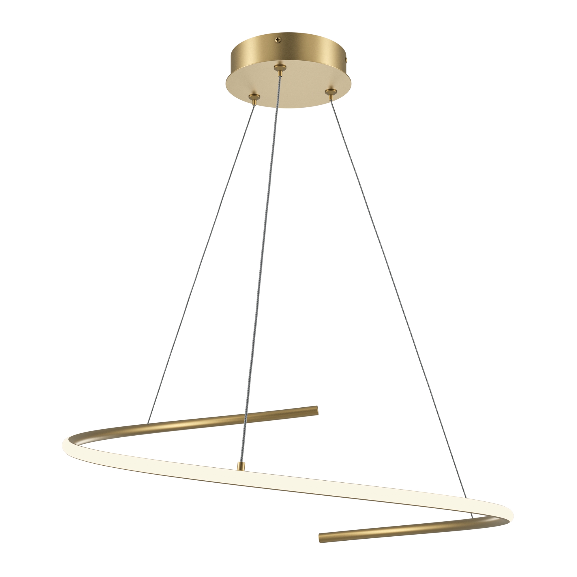Suspensie - Pendant lamp MOD242PL-L33BSK - Pendant luminaire Curve