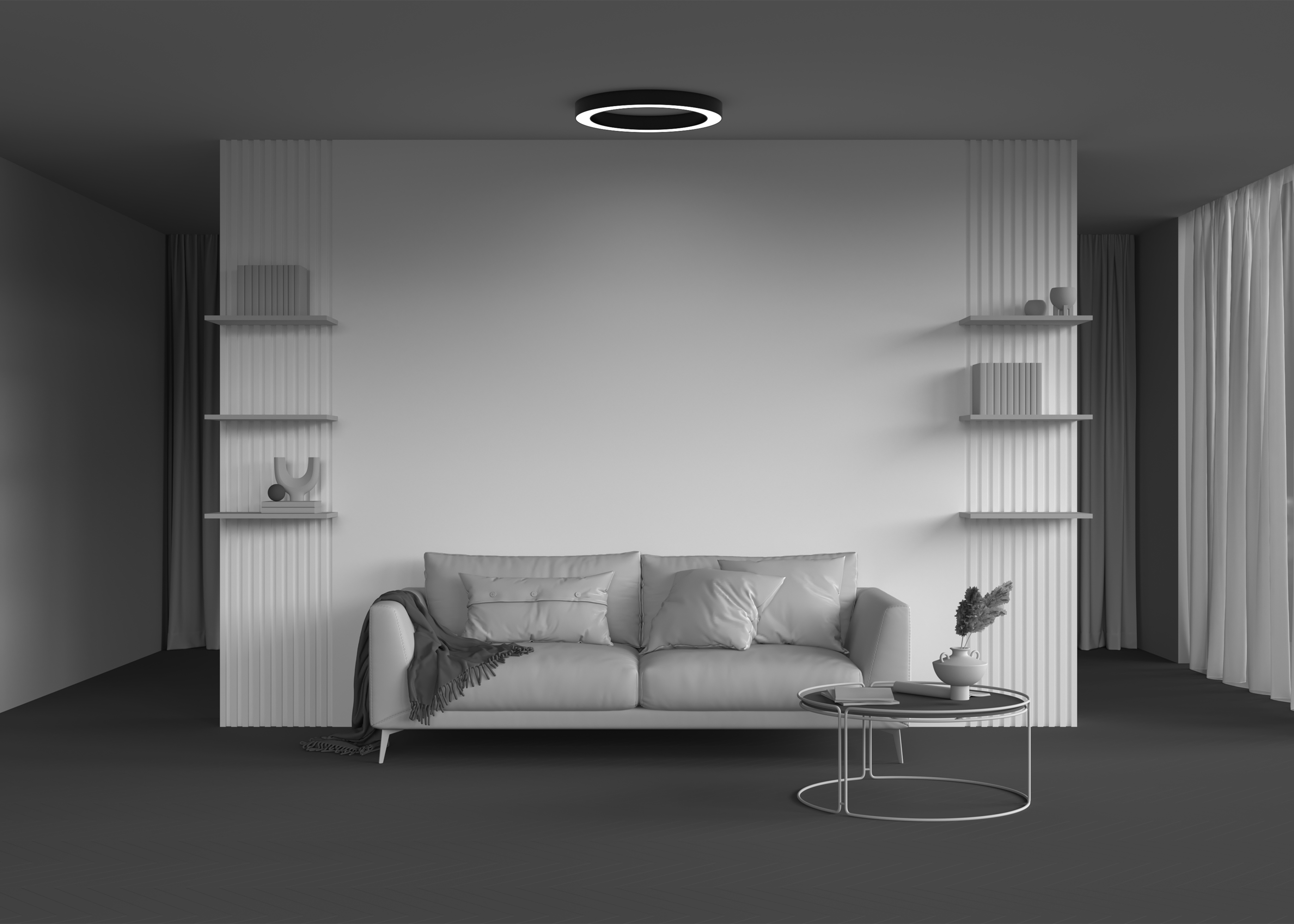 Потолочный светильник Technical C093CL-45W4K-B