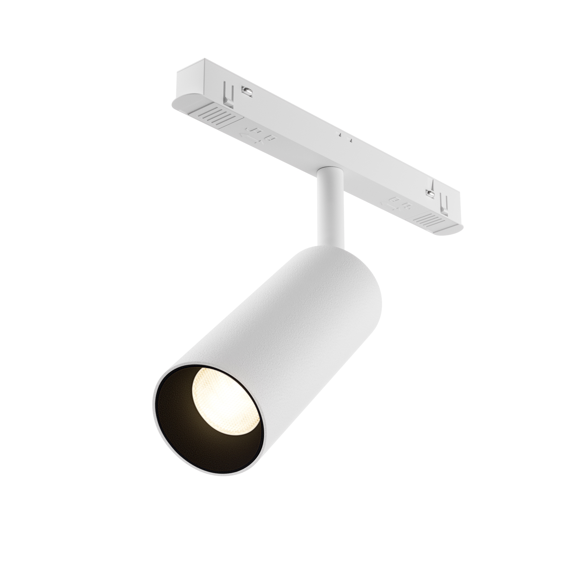 Spoturi pe sina - Corp de iluminat pe șină Focus LED, Aluminiu Alb, 12W, MAYTONI TR032-4-12WTW-S-DD-W