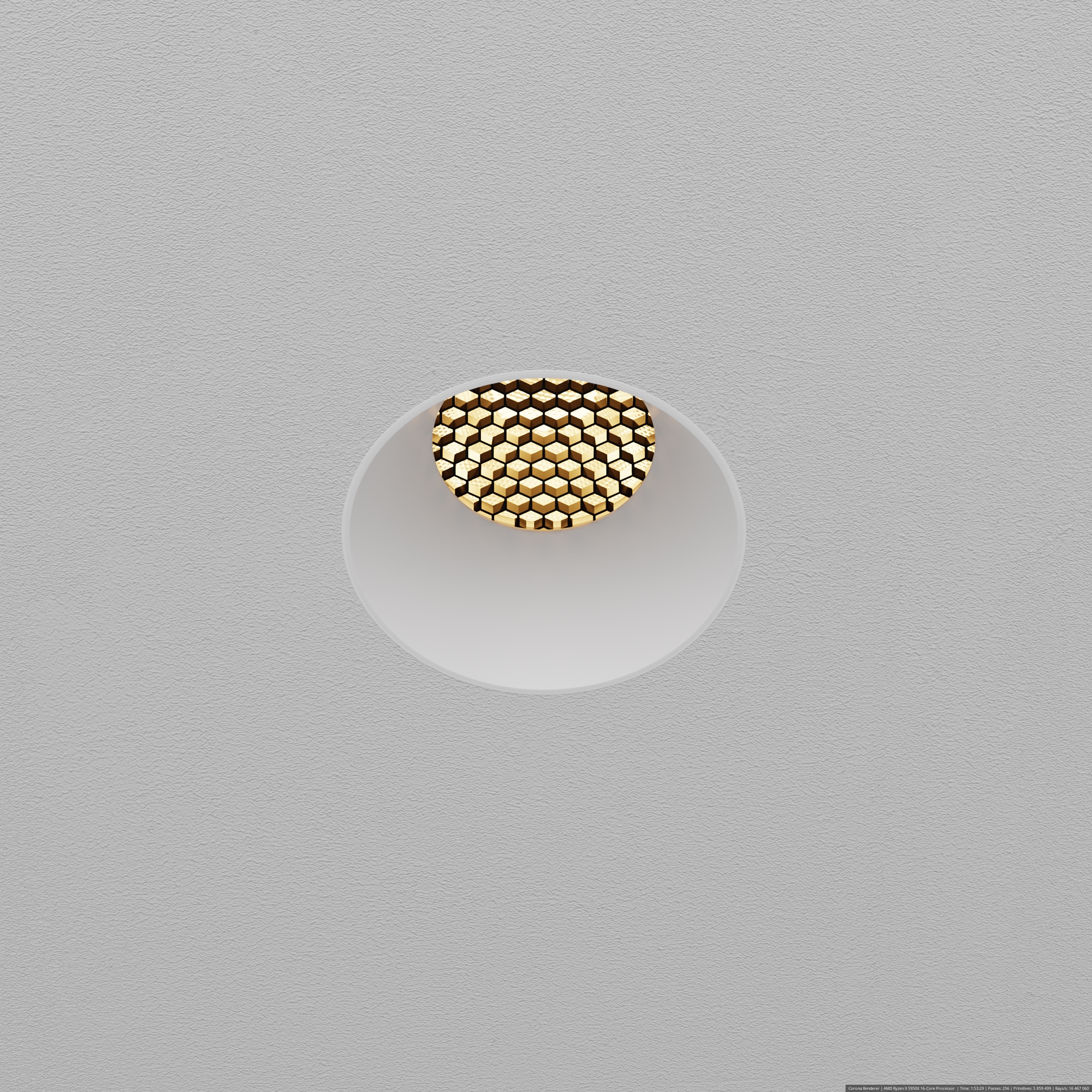 Встраиваемый светильник Technical DL119-10W-2.7K-TRS-W