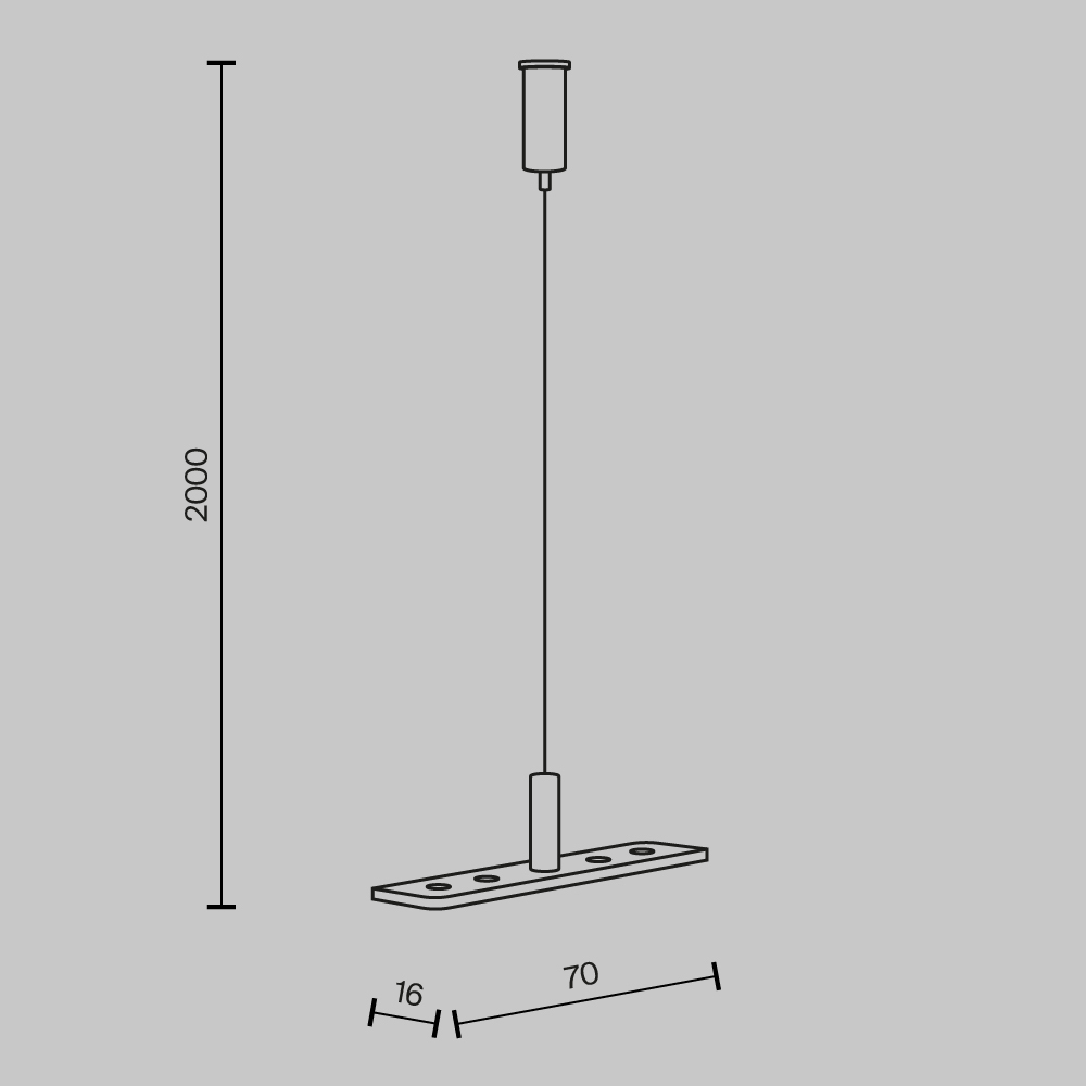 Комплектующие для трековой системы Technical TRA172SW-R-1B