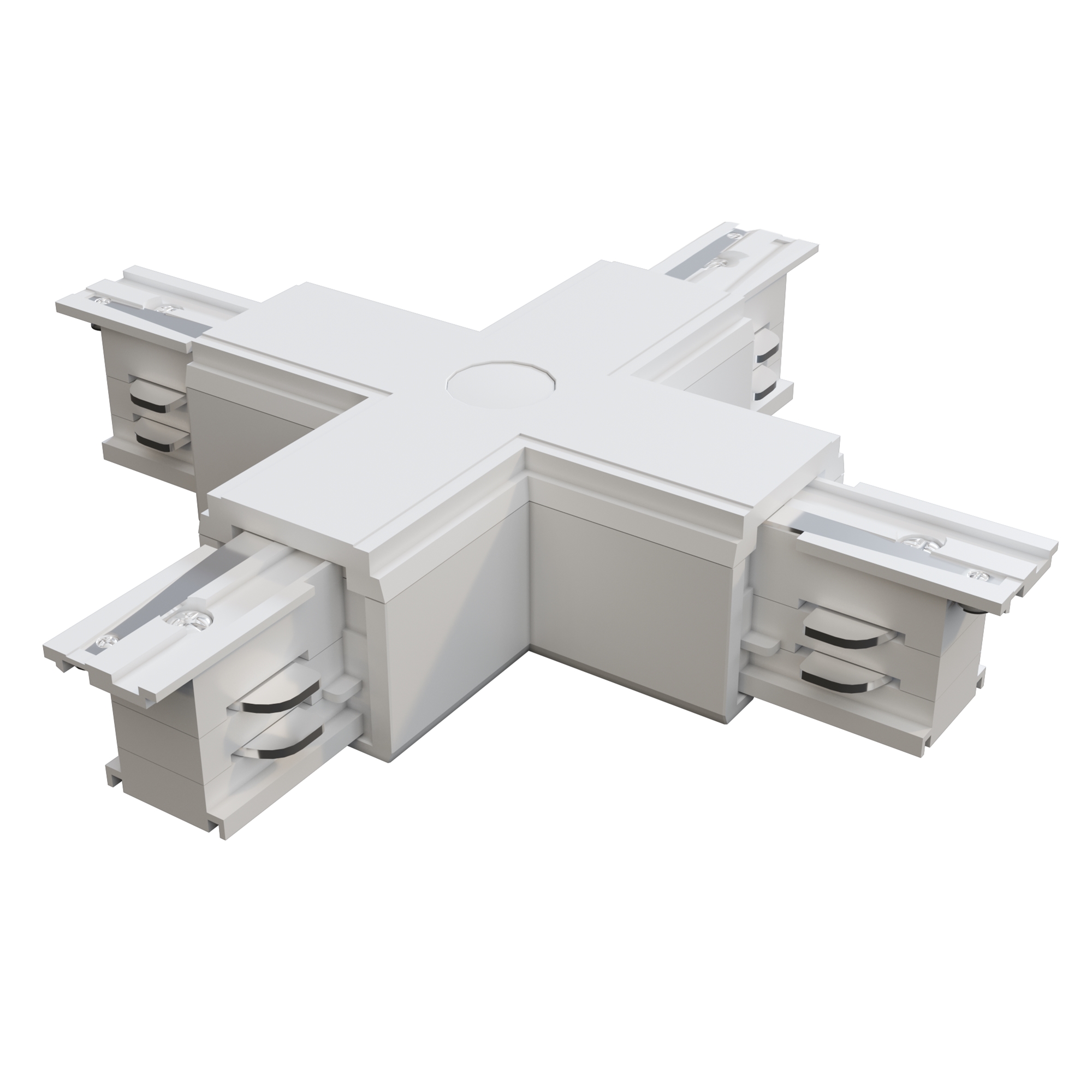 Spoturi pe sina - Componente sub tensiune pentru sisteme de iluminat Accesorii pentru șine Trinity, Plastic Alb, -W, MAYTONI TRA005CX-31W