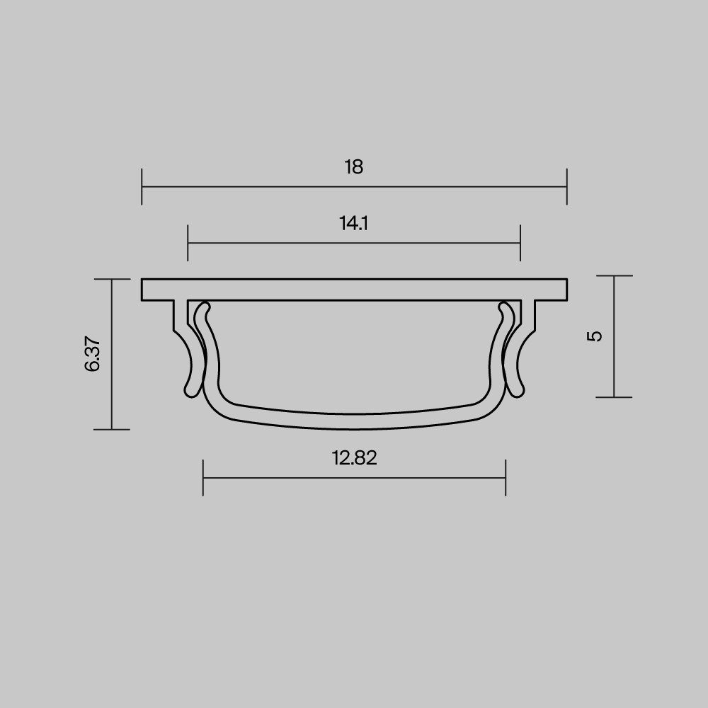 Профиль Led Strip 631016