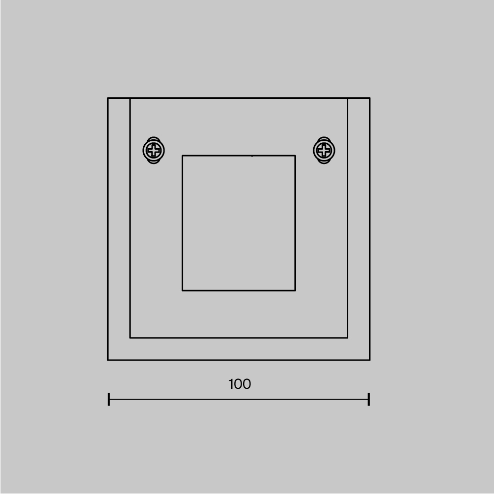 Настенный светильник (бра) Technical C155-WL-02-3W-W