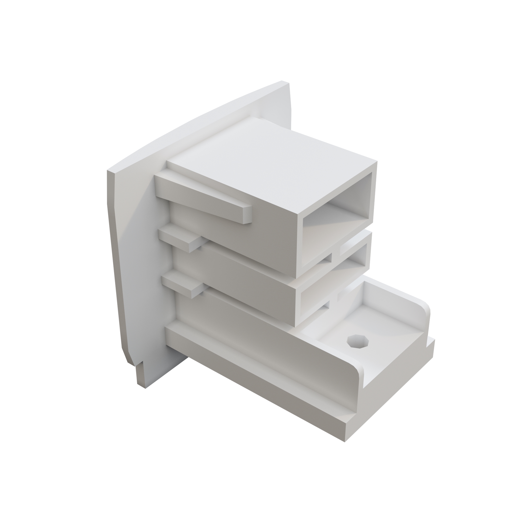 Spoturi pe sina - Componente pentru sistem de șină cu montaj pe suprafață Accesorii pentru șine Trinity, Plastic Alb, -W, MAYTONI TRA005EC-31W