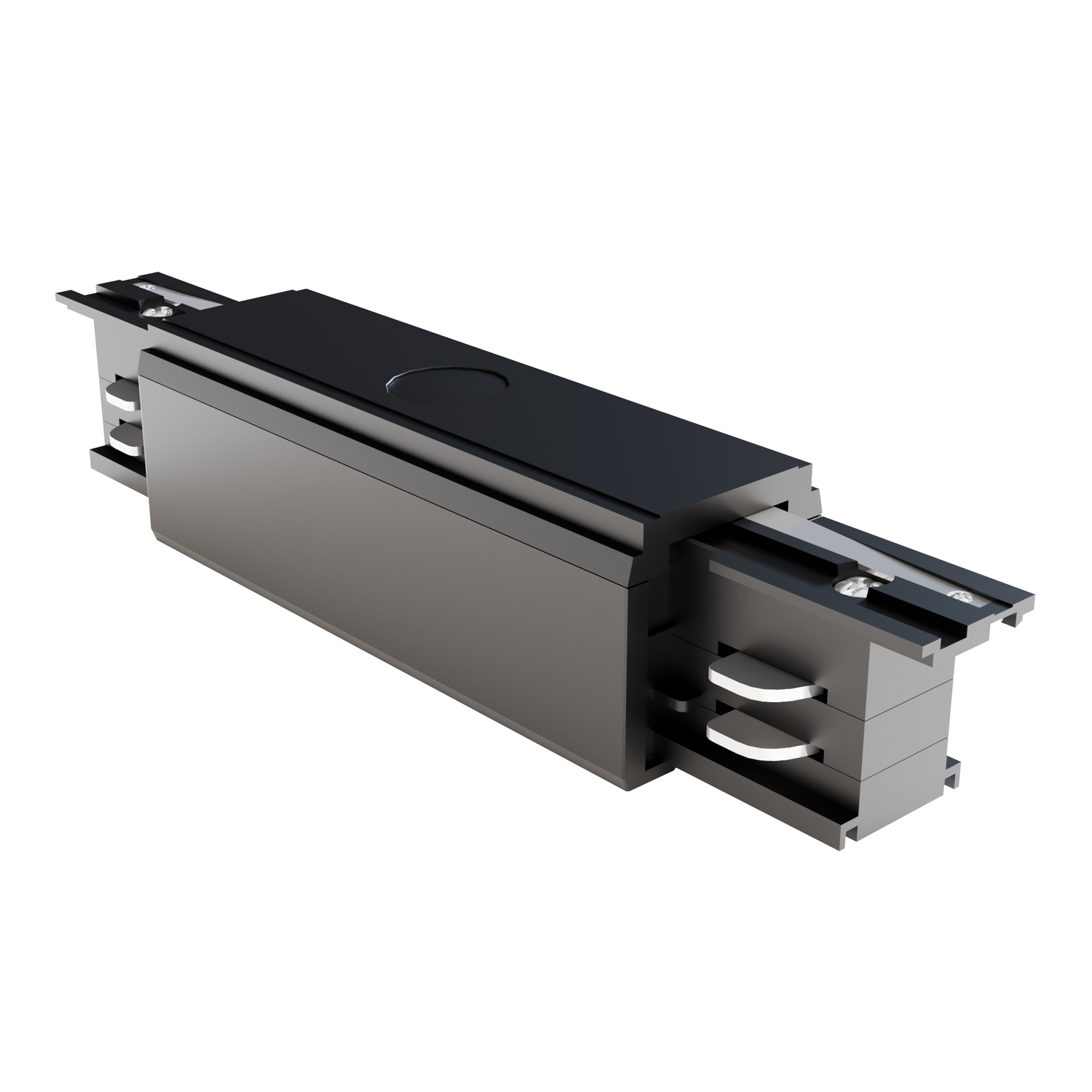 Spoturi pe sina - Componente sub tensiune pentru sisteme de iluminat Accesorii pentru șine Trinity, Plastic Negru, -W, MAYTONI TRA005C-31B