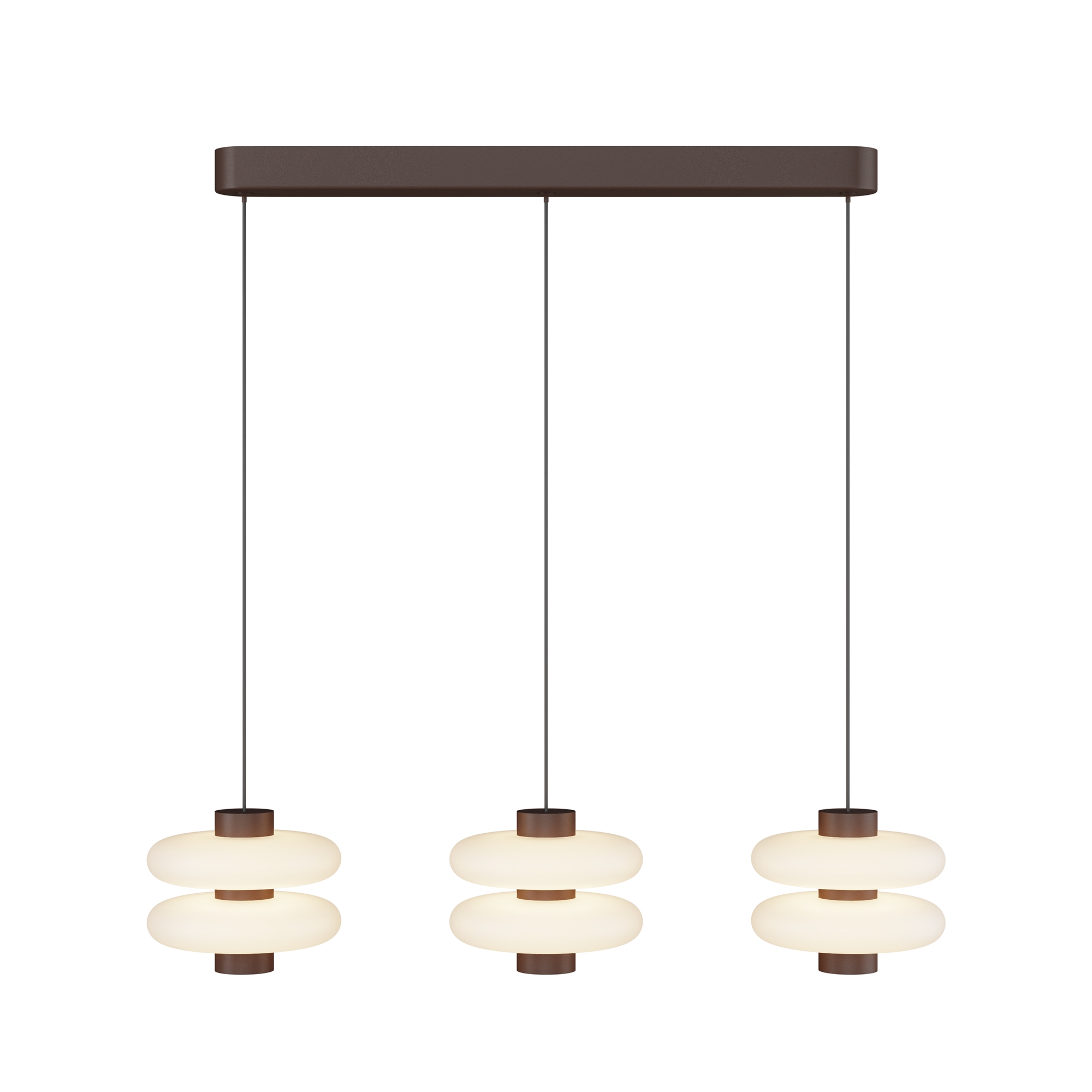 Iluminat - Corp de iluminat suspendat Nuvem Maro Metal 23W MAYTONI MOD497PL-L23BRK