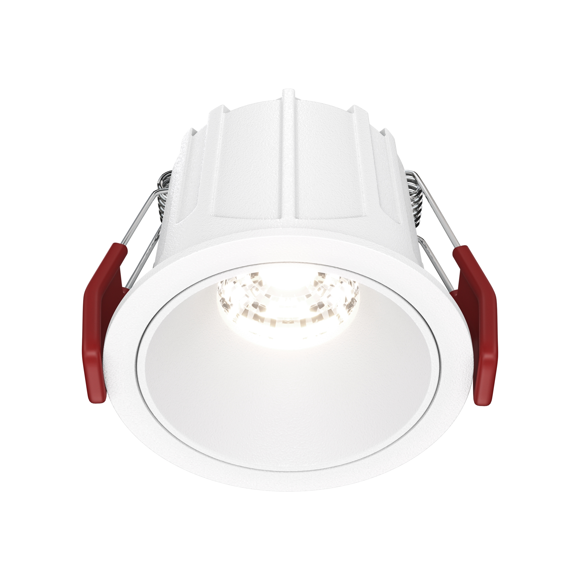 Promotii - Corp de iluminat încastrat Alfa LED, Aluminiu și plastic Alb, 10W, MAYTONI DL043-01-10W4K-D-RD-W