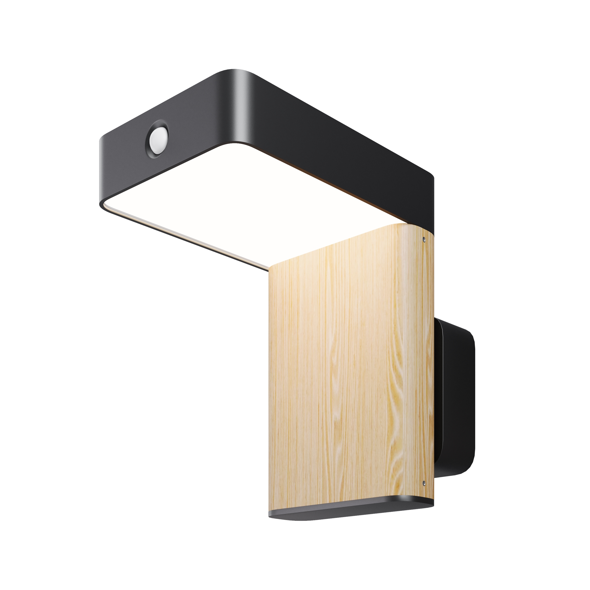 Corpuri iluminat exterior - Aplică de exterior Nordis Negru Aluminiu 2W MAYTONI O140WL-L2BK