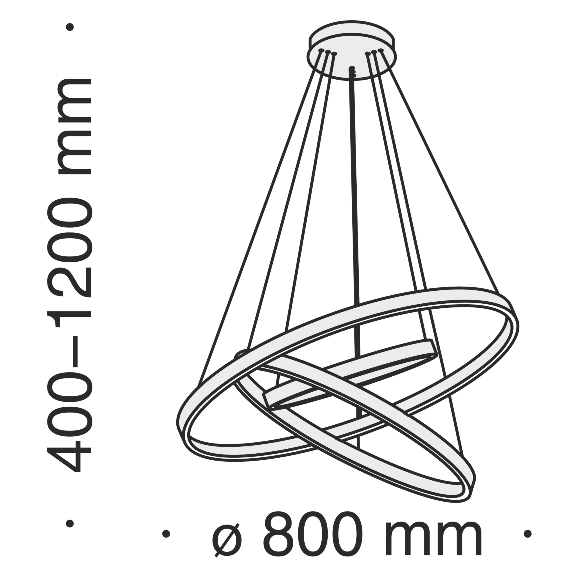 Подвесной светильник Maytoni MOD058PL-L100BS4K