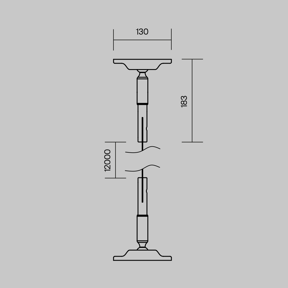 Комплектующие к светодиодной ленте Led Strip LM-B-12M