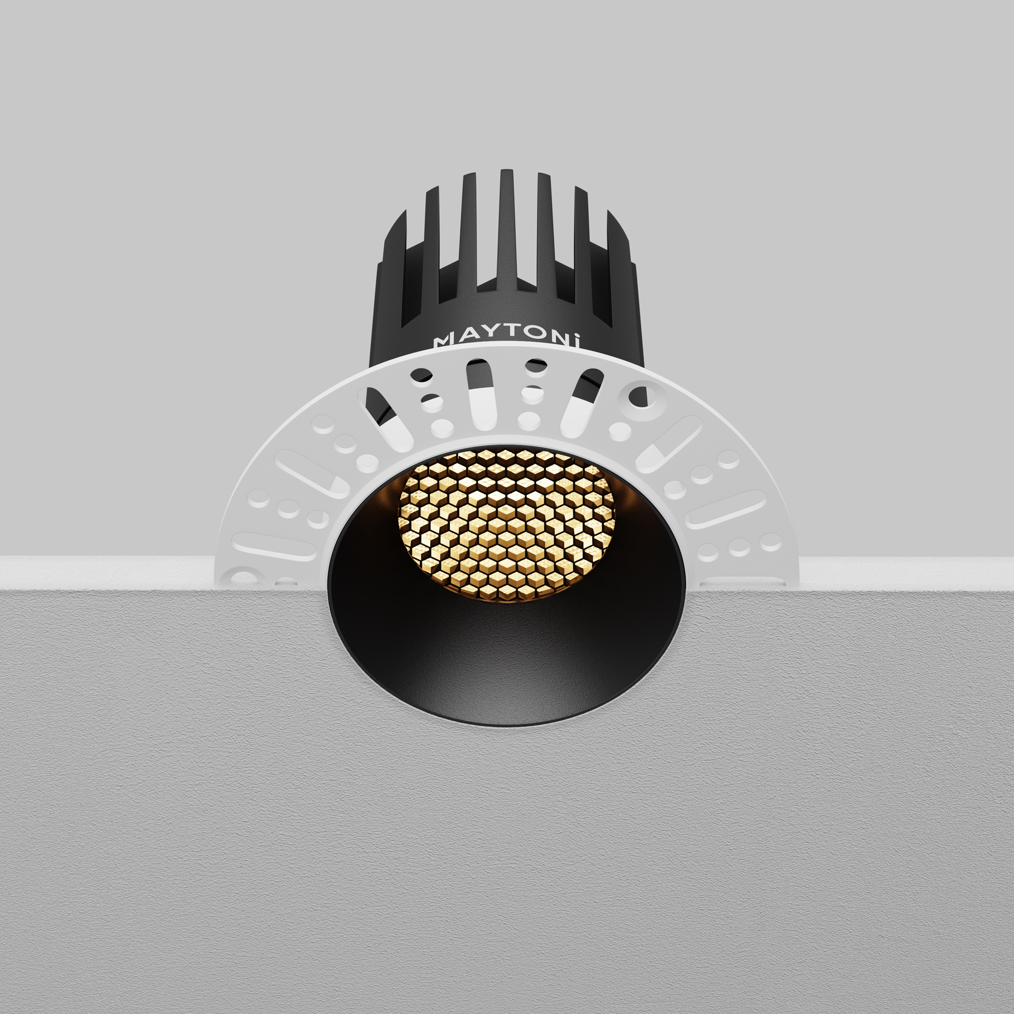 Встраиваемый светильник Technical DL121-15W-2.7K-TRS-B