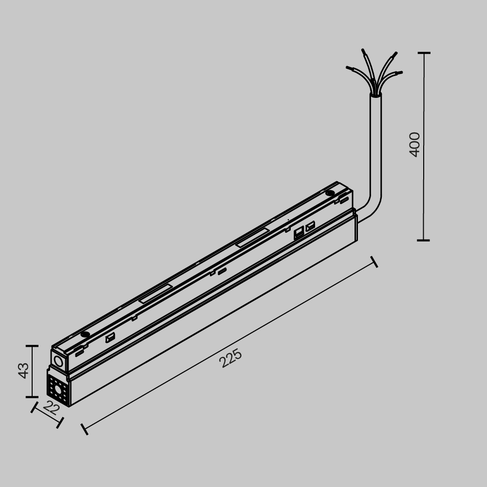 Блок питания Technical TRA034DR-100W-DD-W