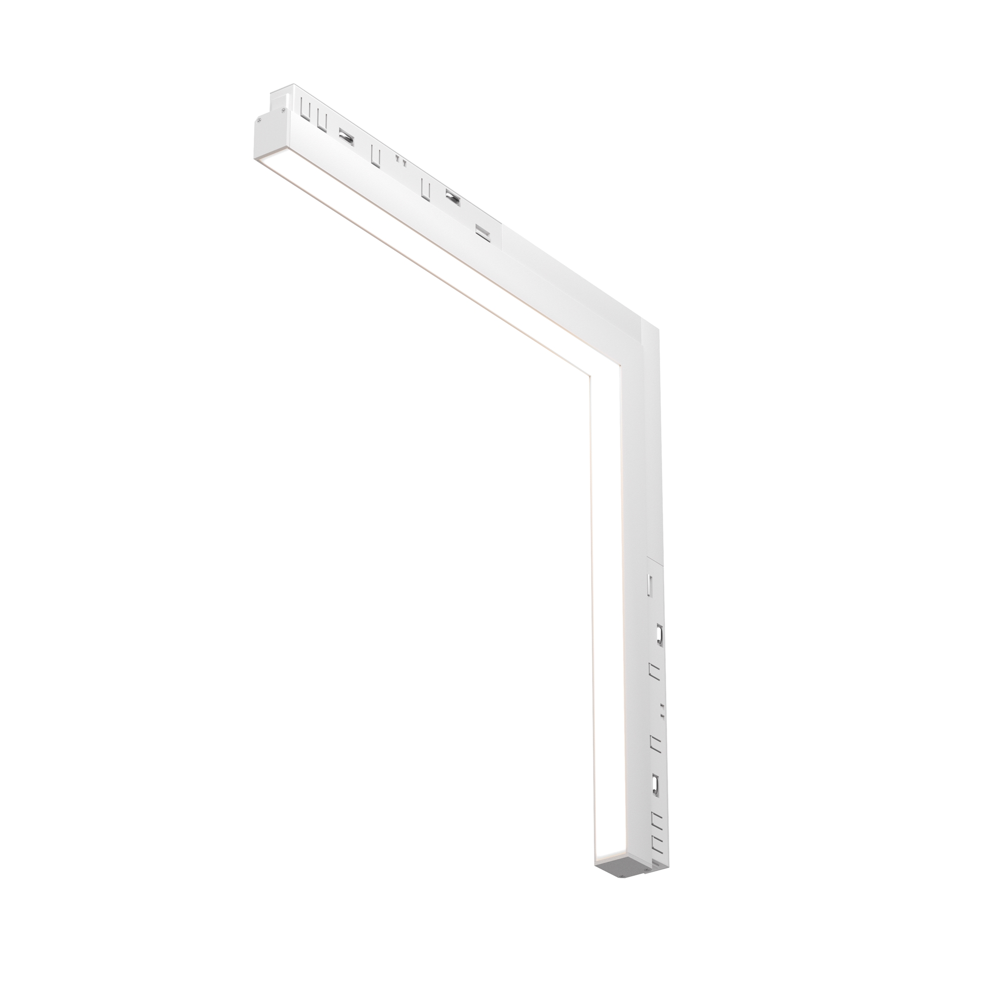 Spoturi pe sina - Corp de iluminat pe șină BASIS ANGLE, Aluminiu Alb, 24W, MAYTONI TR102-24W4K-W