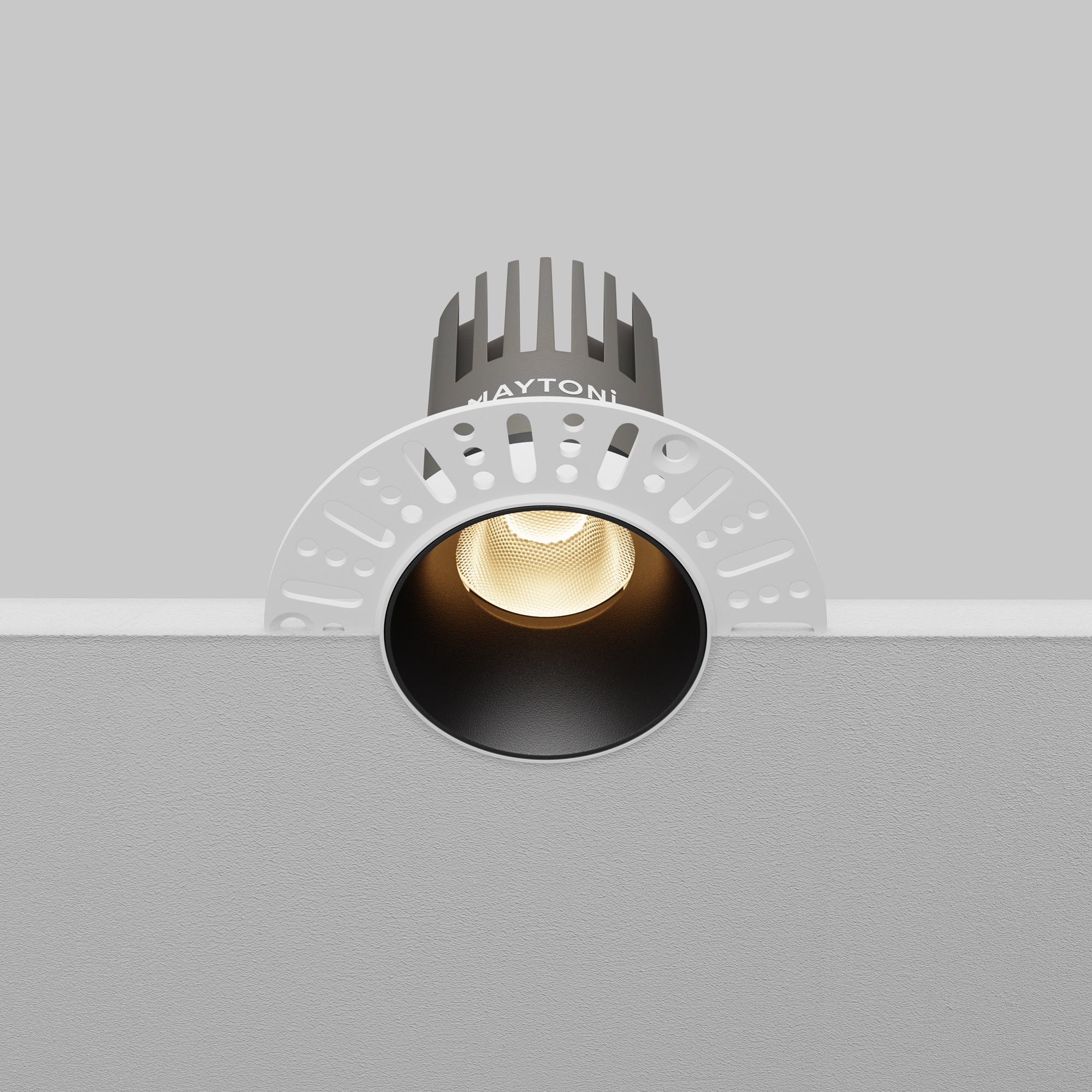 Встраиваемый светильник Technical DL124-10W-3K-TRS-B
