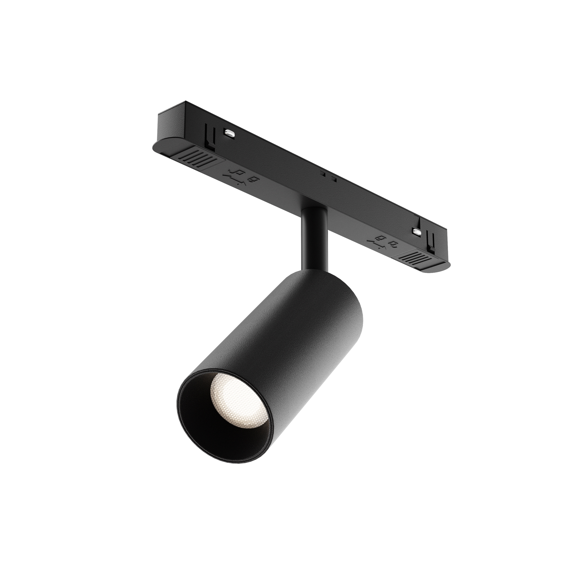 Spoturi pe sina - Corp de iluminat pe șină Focus LED, Aluminiu Negru, 5W, MAYTONI TR032-2-5W4K-S-B